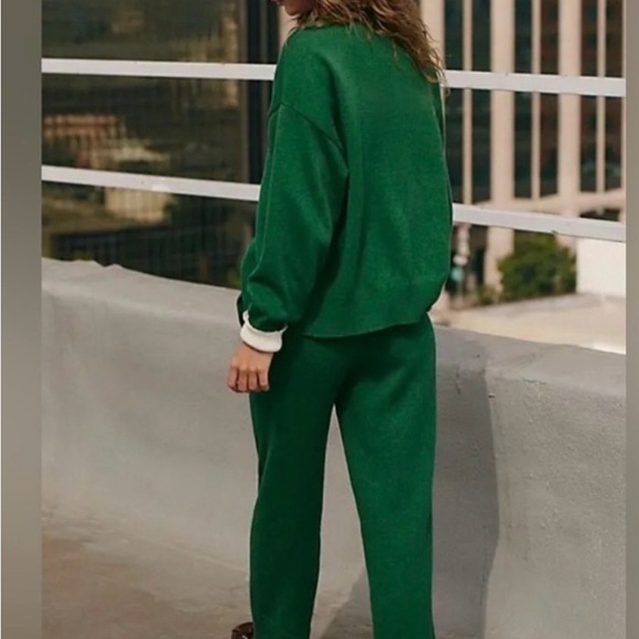 FREE PEOPLE SOLAR  CARDIGAN & PANS SET - Picture 3 of 3